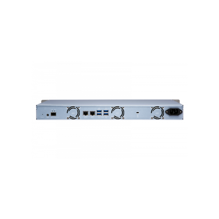 QNAP TS-431XeU Alpine AL-314 Ethernet Bastidor (1U) Negro, Acero inoxidable NAS 6
