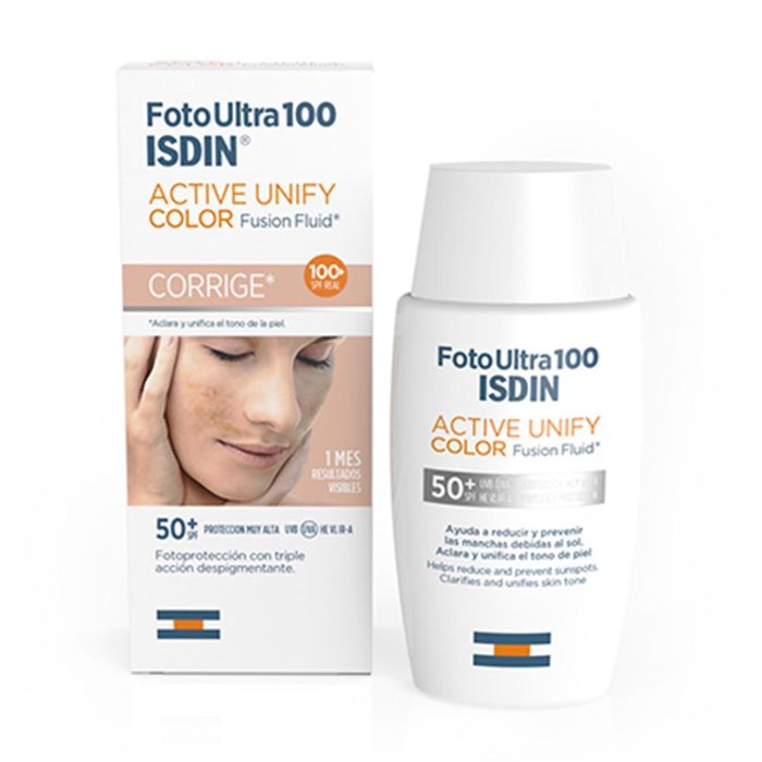 Isdin Fotoultra 100 Active Unify Color Spf 50+ Protector Solar Con Color