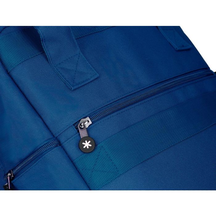 Cartera Antartik Mochila 2 Asas Y Bolsillos Exteriores Azul 300x115X390 mm 11