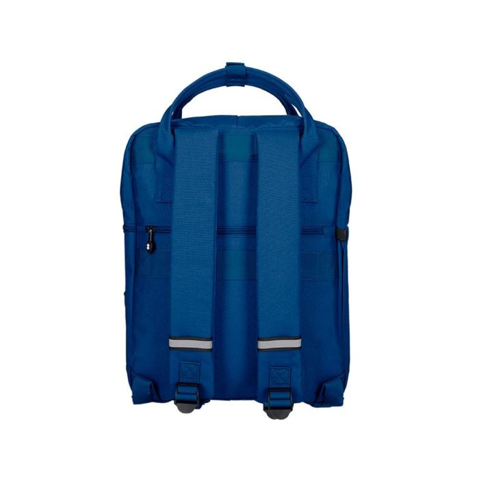 Cartera Antartik Mochila 2 Asas Y Bolsillos Exteriores Azul 300x115X390 mm 3