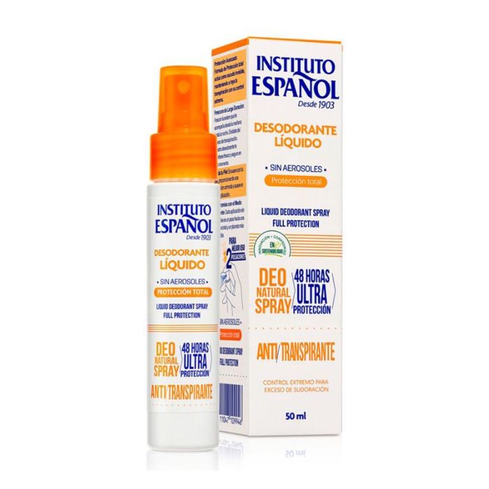 Instituto Español Anti-transpirante spray desodorante liquido 50 ml vaporizador