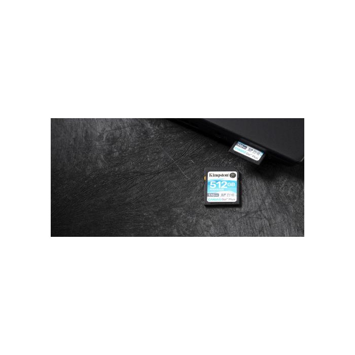 Kingston Technology Canvas Go! Plus memoria flash 512 GB SD Clase 10 UHS-I 4