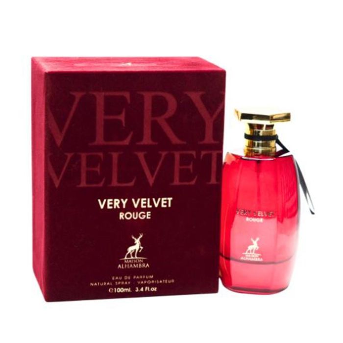 Maison Alhambra Very velvet rouge eau de parfum 100 ml vaporizador