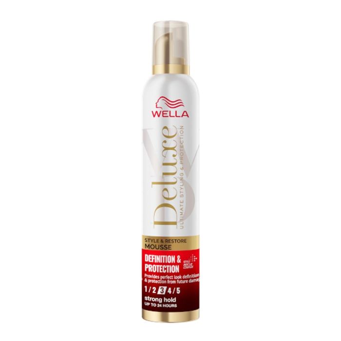 Wella Deluxe style & restore espuma nº3 fijacion fuerte 200 ml