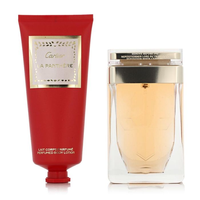 Cartier La panthere eau de parfum 75 ml vaporizador + locion corporal perfumada 100 ml