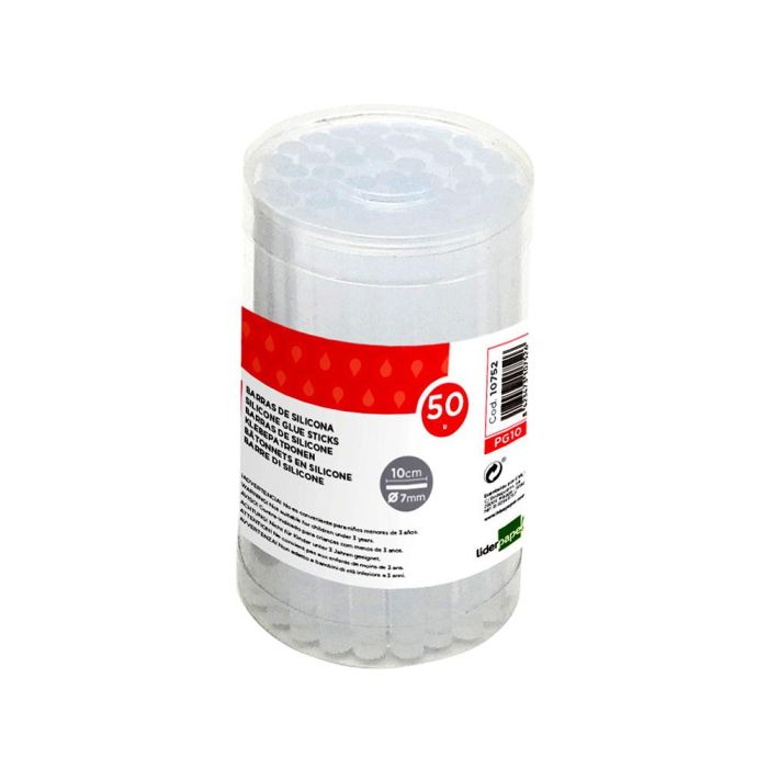 Barra Termofusible Liderpapel De 7 mm De Diametro X 100 mm De Alto Caja De 50 Unidades 2