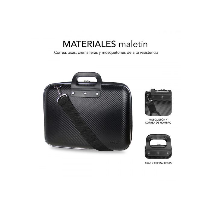 SUBBLIM Maletín Ordenador EVA Laptop Bag Carbon 13,3" Black 2