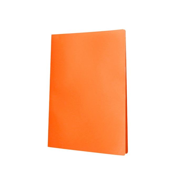 Carpeta Liderpapel Escaparate 10 Fundas Polipropileno Din A4 Naranja Fluor Opaco 1