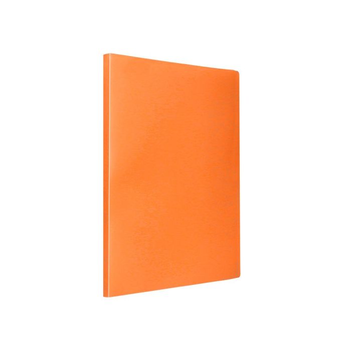 Carpeta Liderpapel Escaparate 20 Fundas Polipropileno Din A4 Naranja Fluor Opaco 4