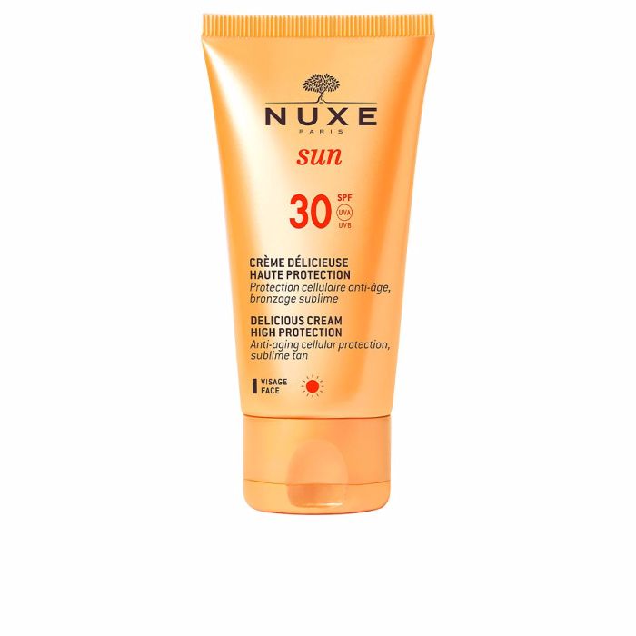 Nuxe Sun crema facial deliciosa alta protección SPF30 50 ml