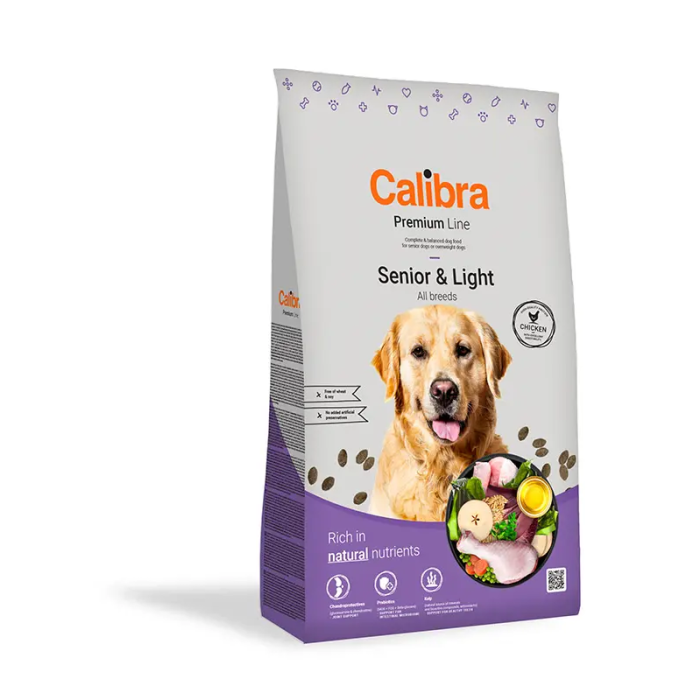 Calibra Dog Premium Line Senior Light 12 kg