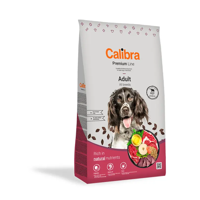Calibra Dog Premium Line Adult Ternera 12 kg