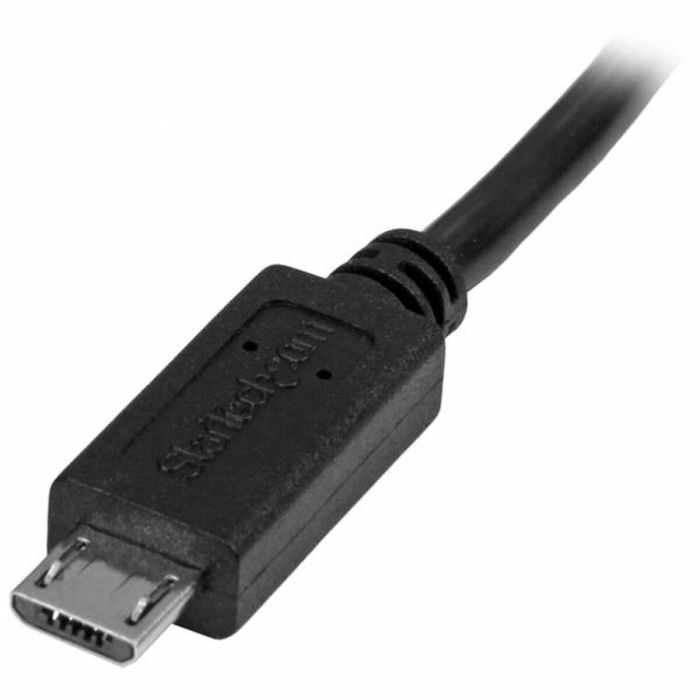 Cable Micro USB Startech USBUBEXT50CM         Negro 1