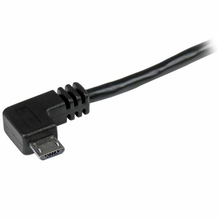 Cable USB a Micro USB Startech USB2AUB2RA1M         Negro 1