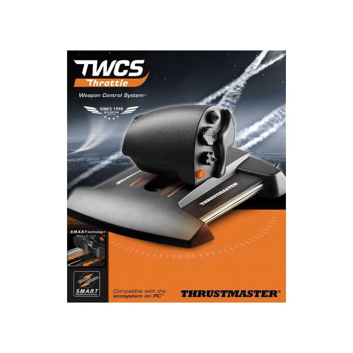 Thrustmaster TWCS Throttle Palanca de mando PC Analógico USB Negro 6