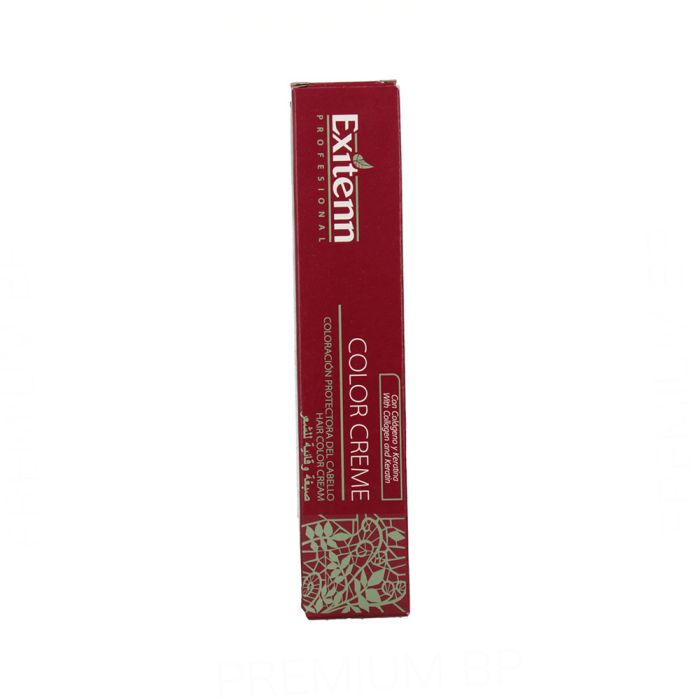 Tinte Permanente Color Creme Exitenn Nº 471 Medium Brown Glace (60 ml)