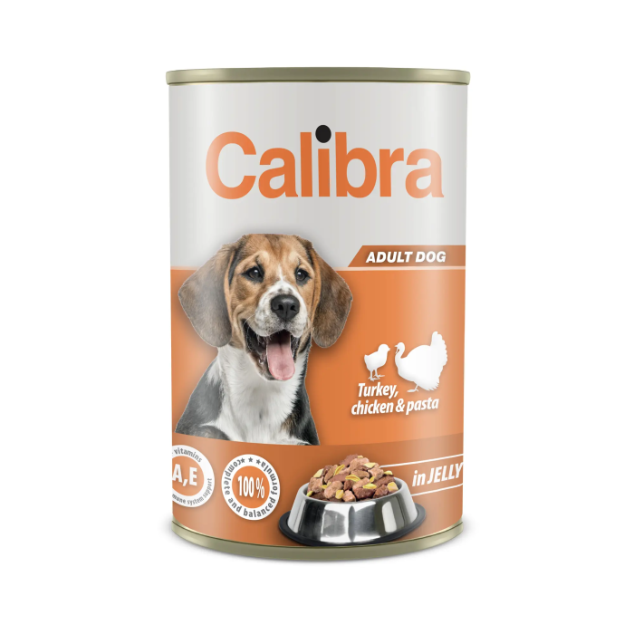 Calibra Dog Premium Pavo Pollo Pasta Jelly Caja 12x1240 gr