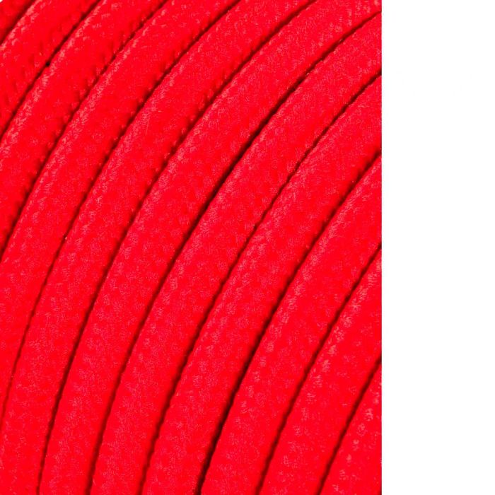 Edm Carrete cable cordón tubular h03vv-f 2 x 0,75 mm² rojo, 25 m
