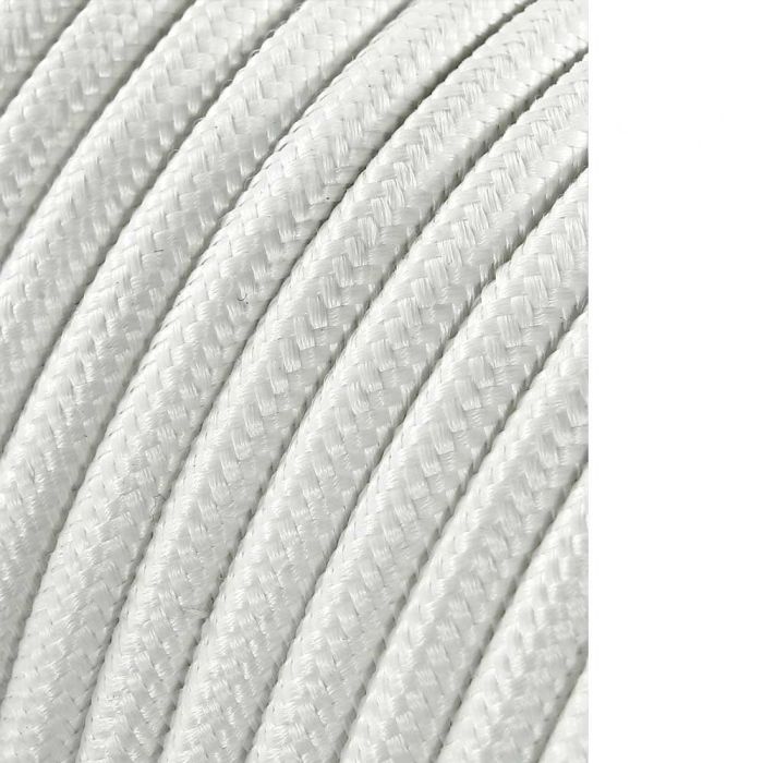 Edm Carrete cable cordón tubular h03vv-f 2x0,75mm² blanco 25m