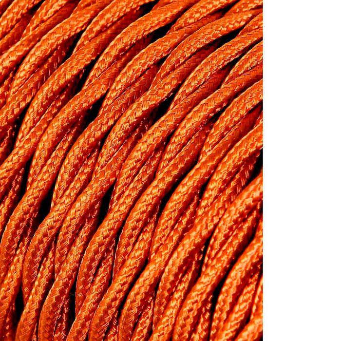 Edm Cable Textil Trenzado h03vv-f 2 x 0,75 mm² Oro, 25 m