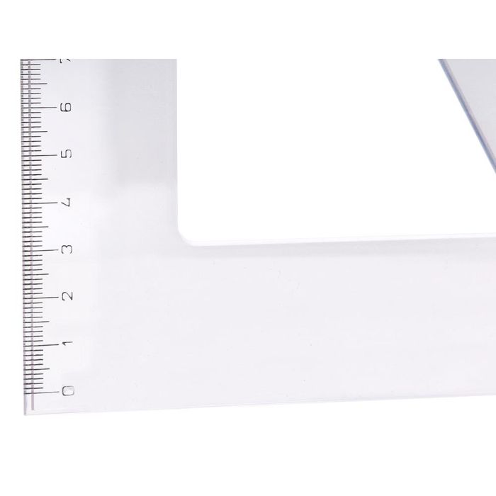 Cartabon Logarex 30 cm Plastico Cristal 3 Cartabon Logarex 30 cm Plastico Cristal 3