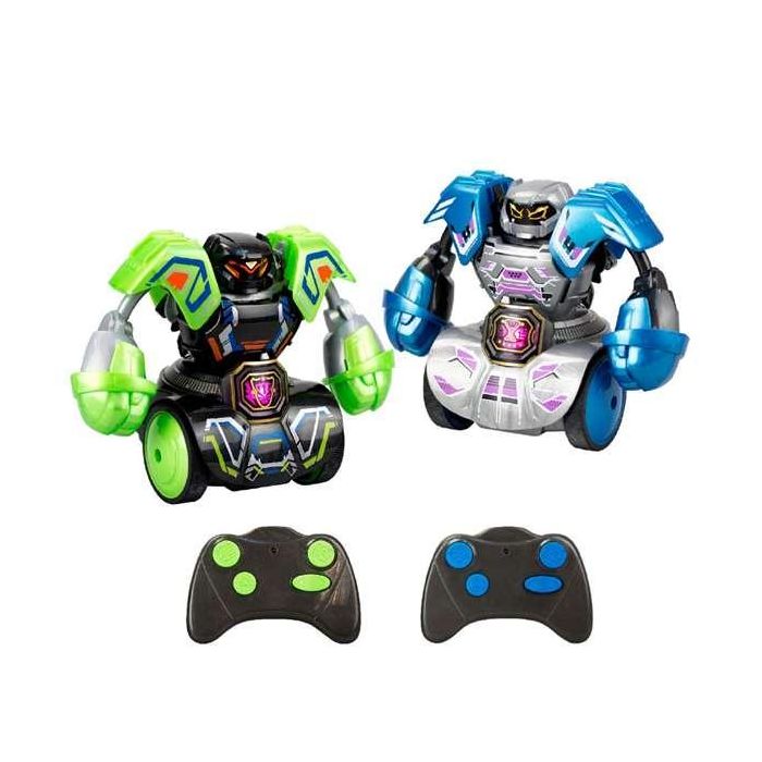 Robo Kombat Tornado Battle Pack Con Efectos De Sonido y Cinturón De Potencia Con Indicador Led. Incluye 2 Robots y 2 Mandos. 2