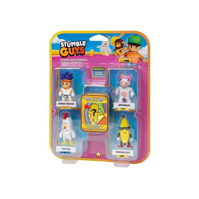 Figura Stumble Guys Pack De 5 Figuras 6 cm. - Modelos surtidos 1