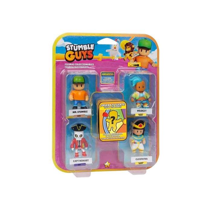 Figura Stumble Guys Pack De 5 Figuras 6 cm. - Modelos surtidos 6