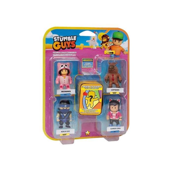 Figura Stumble Guys Pack De 5 Figuras 6 cm. - Modelos surtidos 7