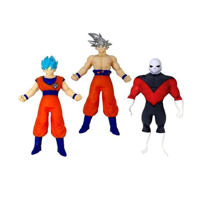 Figura Estirable Monsterflex Dragon Ball Pack De 3.Estruja, retuerce y estira tus personajes de Dragon Ball. 25x16x4 cm - Modelos surtidos 4