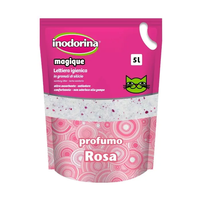 Inodorina Magique Lecho Perfumado Rosa 5 L