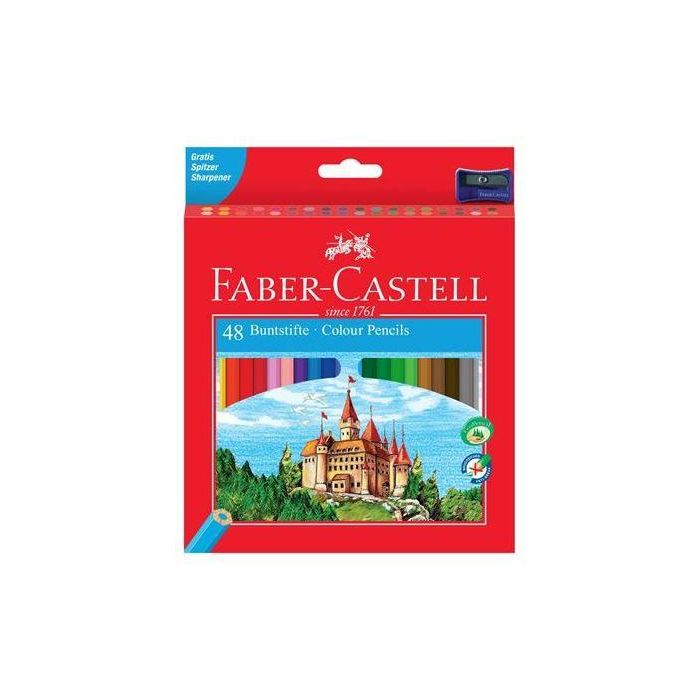 Faber Castell Lápices de colores classic estuche de 48 c/surtidos