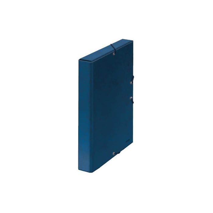 Cajas de Proyectos Cartón Forrado Lomo de 3 Cm Azul 245X350X30 Dohe 09720