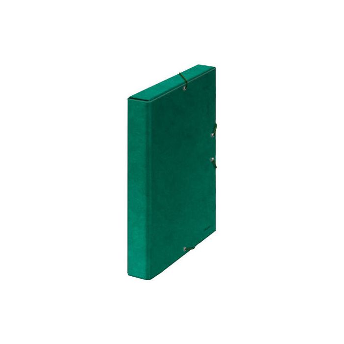 Cajas de Proyectos Cartón Forrado Lomo de 3 Cm Verde 245X350X30 Dohe 09722