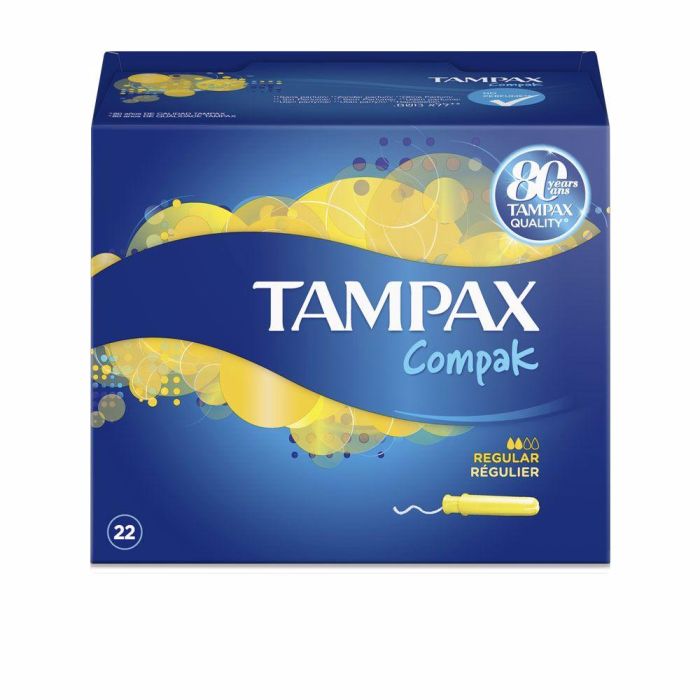 TAMPAX COMPAK tampón regular