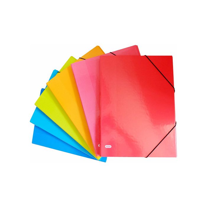Elba Clasificador elbacolor 12 separadores folio c/solapa y gomas cartón forrado colores surtidos 1