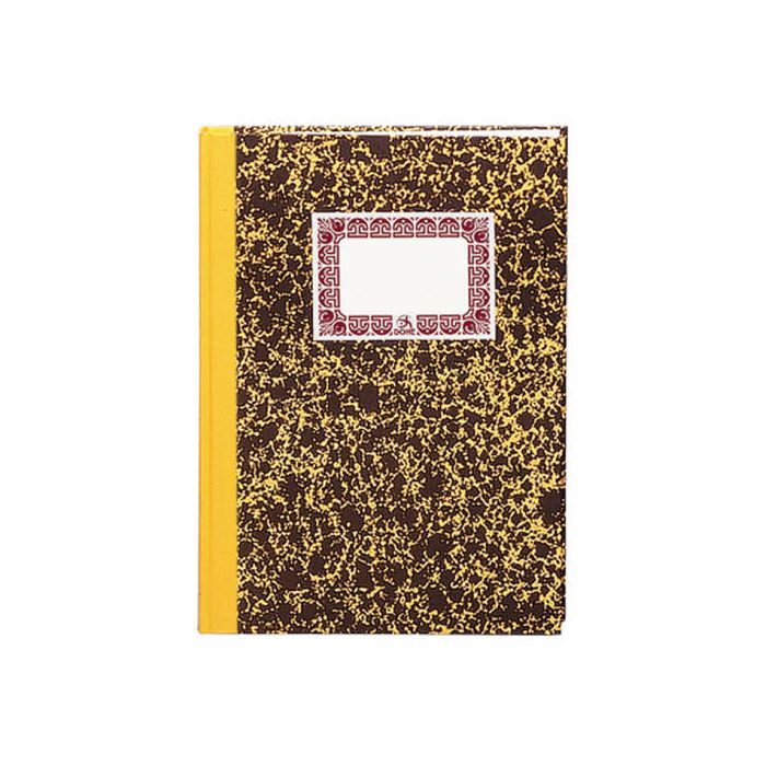 Cuaderno Cartoné Contabilidad Cuentas Corrientes Amarillo Folio Natural 100 Hojas Numeradas Dohe 09952