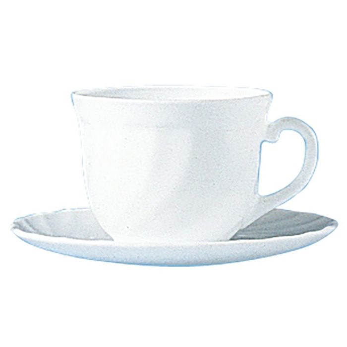 Plato Taza Opal Trianon Arcoroc 16 cm