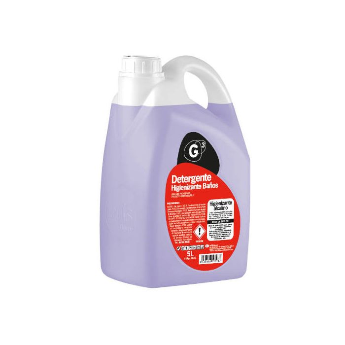 Detergente Higienizante Baños 5 Litros G3 LI192
