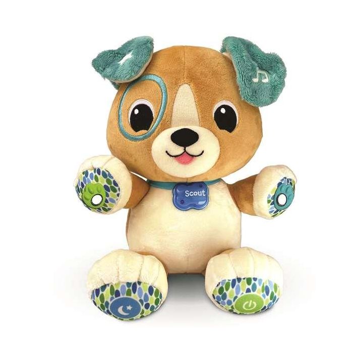 Peluche scout patitas divertidas con más de 15 actividades ¡podrás enseñarle el nombre de tu hijo!