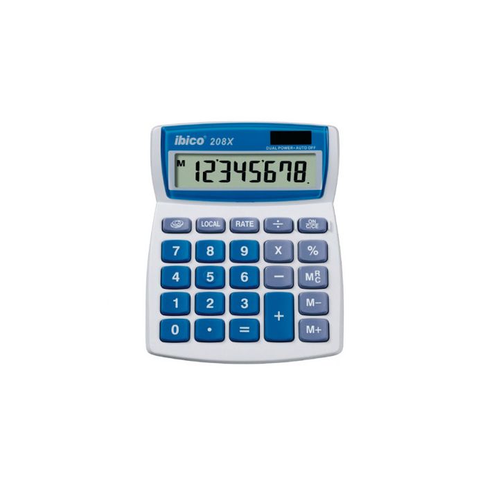 Calculadora Ibico 208X Blanco