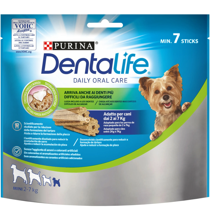 Purina Dentalife Canine Extra Small Caja 6x69 gr