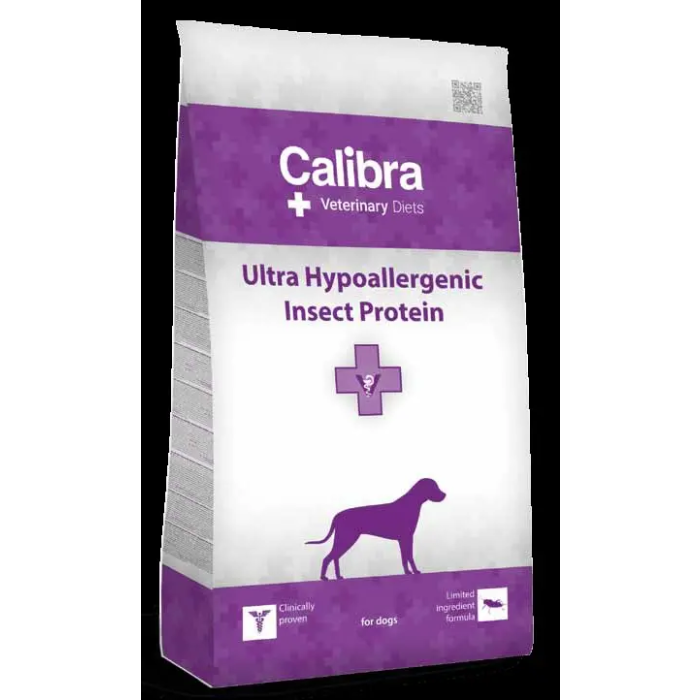 Calibra Vet Diet Dog Ultra Hypoallergenic Insect 12 kg