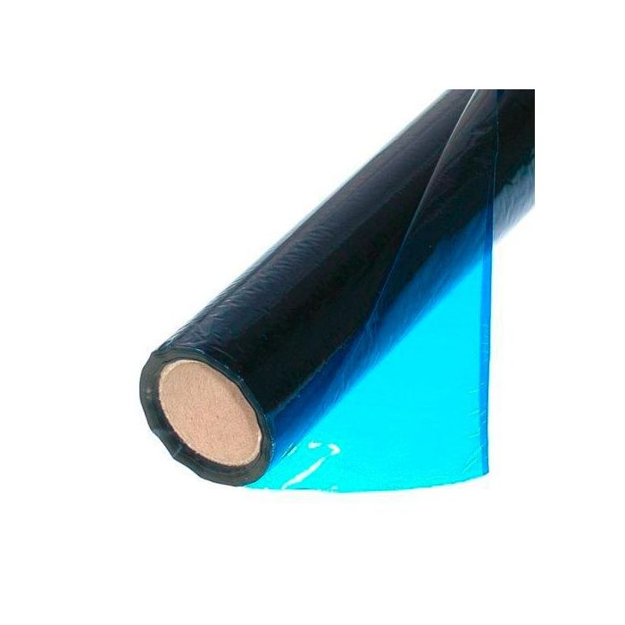 Sadipal Papel Celofán Pliegos Microperforado Rollo 25H 50x65 cm Azul