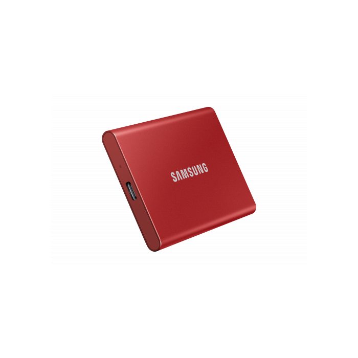 Samsung Portable SSD T7 500 GB Rojo 6