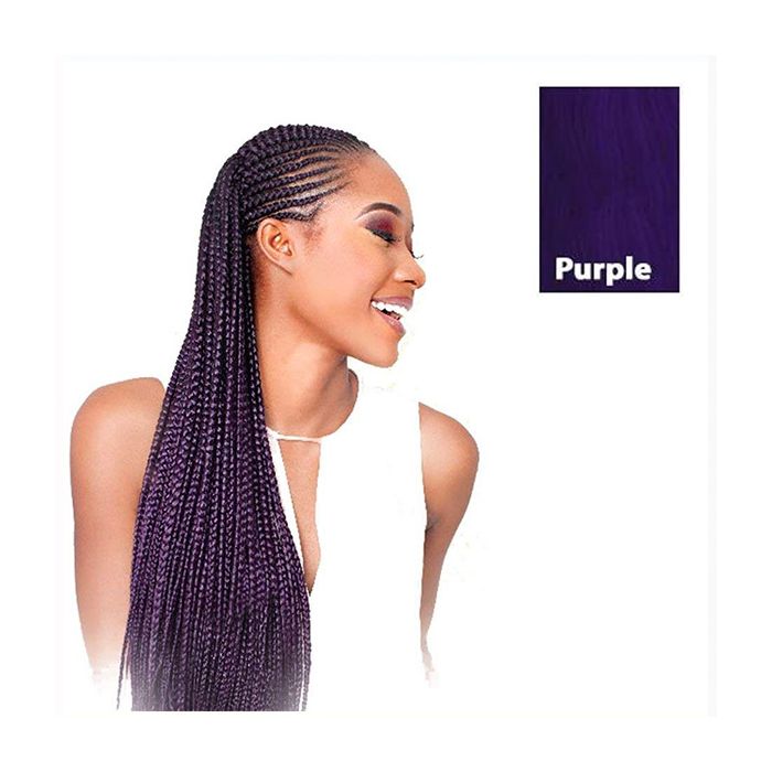 Extensiones para el Pelo X-Pression 208,28 cm Morado pelo sintetico