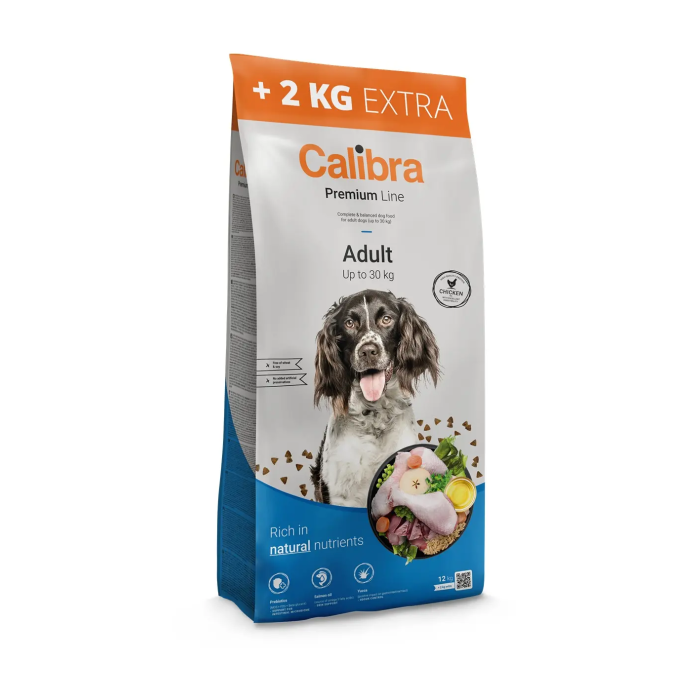 Calibra Dog Premium Line Adult 12+2 kg