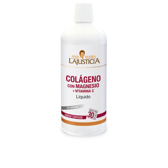 Colágeno con magnesio y vitamina C sabor cereza 1 l