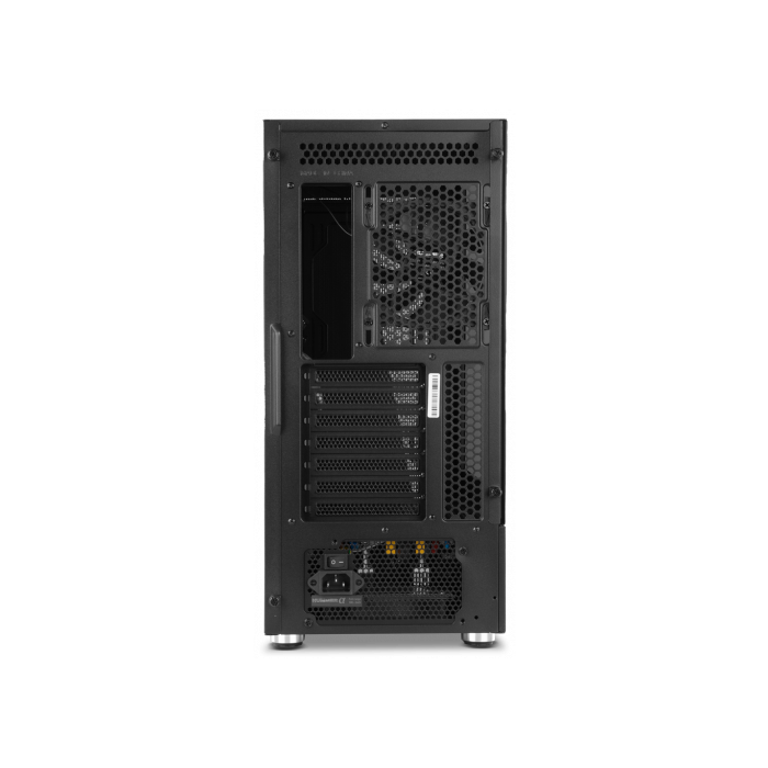 Caja Semitorre ATX Nox Hummer Blaster LED RGB Negro Multicolor 5