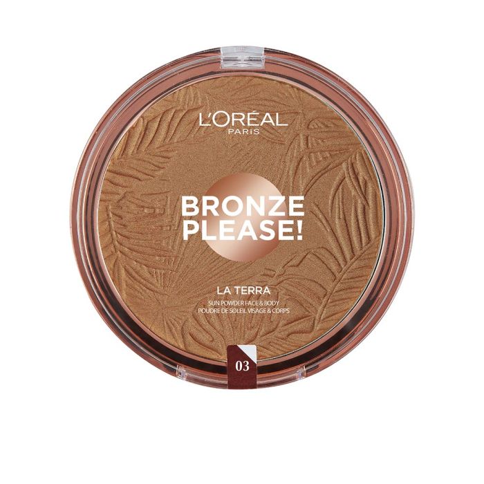Polvos Bronceadores Bronze Please! L'Oreal Make Up 18 g 03-medium caramel